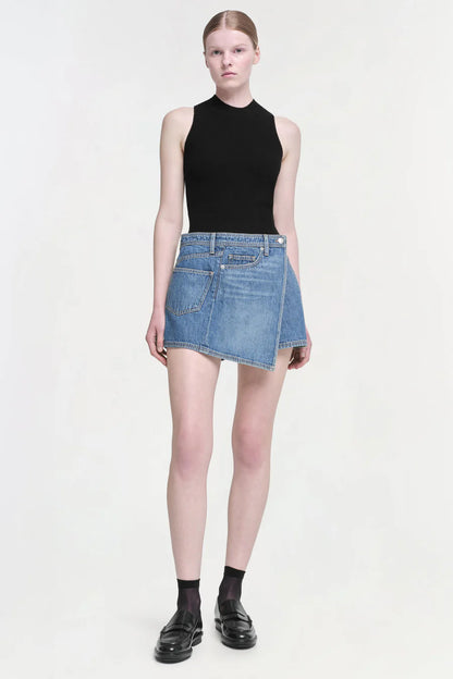 Top de cuello redondo Tatyana