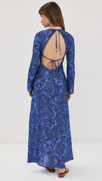 Ottie Bias Backless Dress