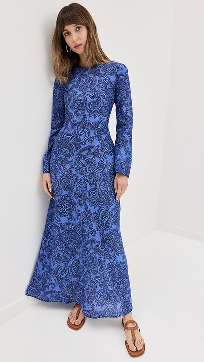 Ottie Bias Backless Dress