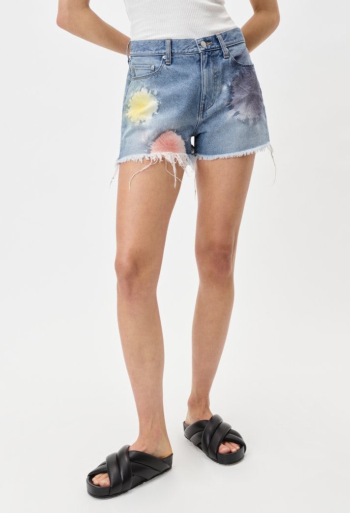 Shibori Bloom Short