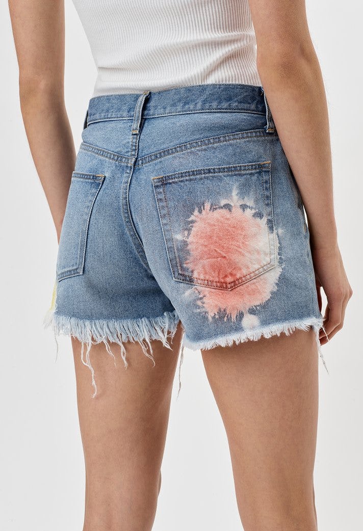 Shibori Bloom Short